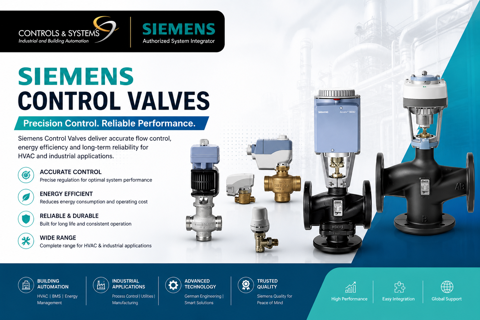Valves and Actuators